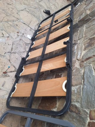 Somier Plegable con Ruedas 188* 80cm