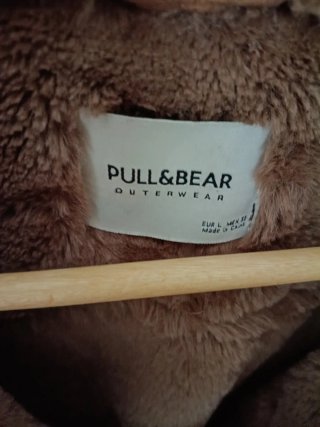 Chaqueta efecto ante Pull&Bear Talla M