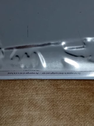 Chapa de Hojalata Gallina Blanca