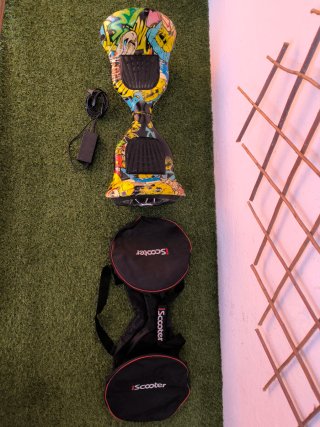 Hoverboard iScooter con funda y cargador
