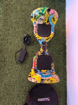 Hoverboard iScooter con funda y cargador