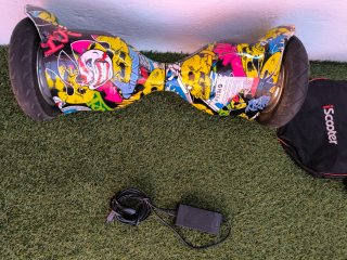 Hoverboard iScooter con funda y cargador