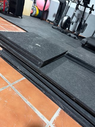 Losetas de Caucho Negras
