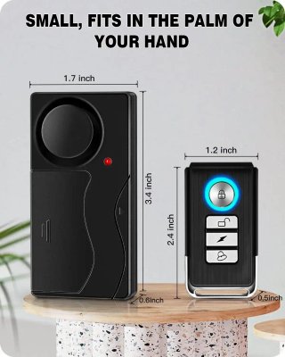 Alarma 110dB con Mando a Distancia