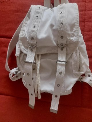 Mochila Blanca Casual