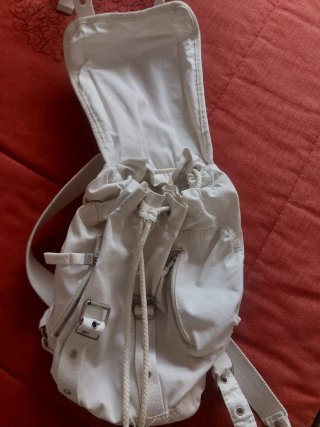 Mochila Blanca Casual