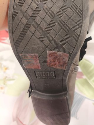 Botines Mustang Topo con Flecos