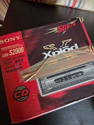 Autorrádio Sony CDX-3200