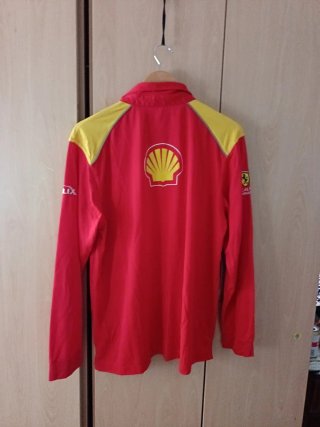 Polo Ferrari Manga Larga Talla L