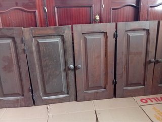 8 Puertas de Madera y 3 Cajones para Cocina.salón