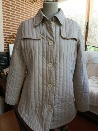 Parka Beige Acolchada