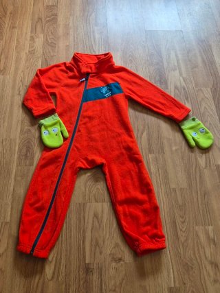 Mono de Polar/Nieve para Niños 3-5 Años