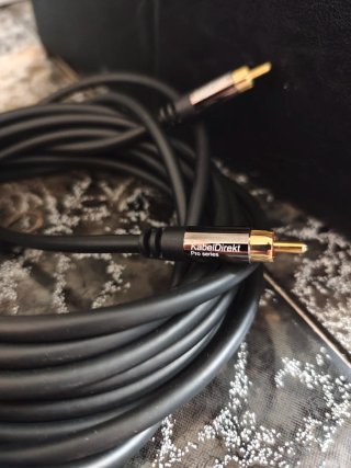 Cable RCA KabelDirekt Pro Series 5 metros