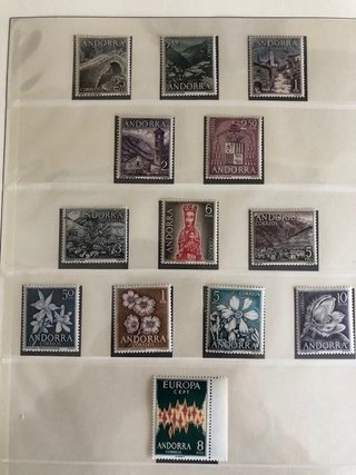 Colección Sellos Andorra Española 1963-1987