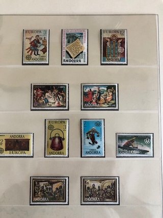 Colección Sellos Andorra Española 1963-1987
