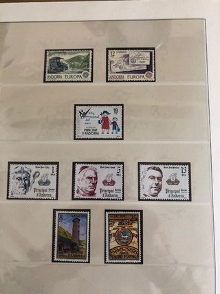 Colección Sellos Andorra Española 1963-1987