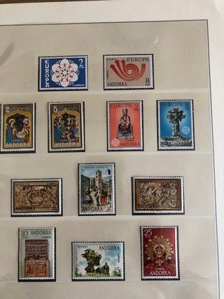 Colección Sellos Andorra Española 1963-1987