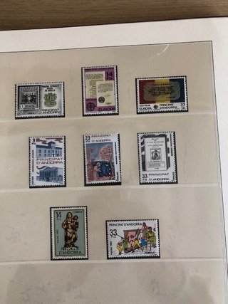 Colección Sellos Andorra Española 1963-1987