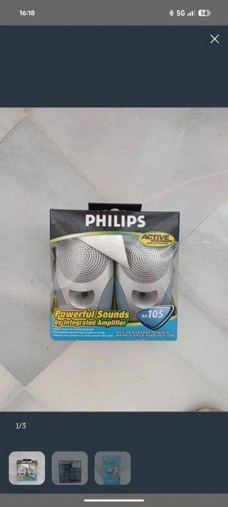 Altavoces Philips BA105 Activos