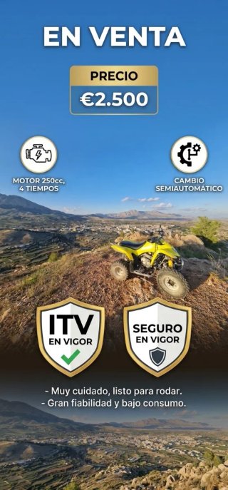 Quad Suzuki LTZ 250cc