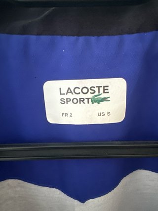 Sudadera Lacoste Azul Talla S