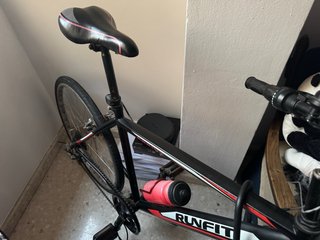 Bicicleta Runfit Sprint Negra Mate 26