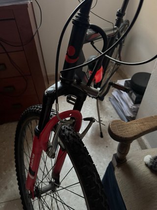 Bicicleta Runfit Sprint Negra Mate 26