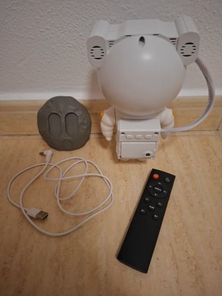 Proyector LED Astronauta Galaxia