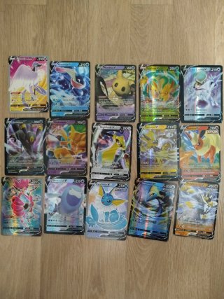 Cartas Pokémon VMAX y TURBO