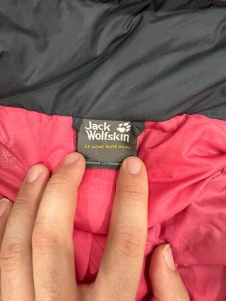 Plumífero Jack Wolfskin Selenium Mujer Gris