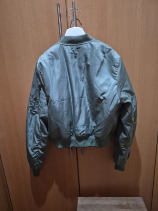 Cazadora Bomber Pull&Bear Verde
