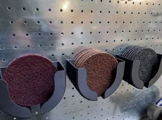 3 Soportes para Discos de Amoladora 125mm