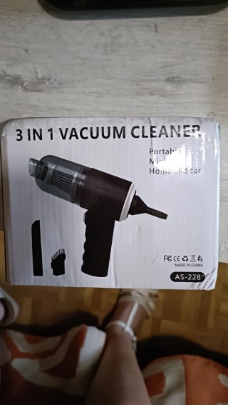 Mini aspirador 3 en 1