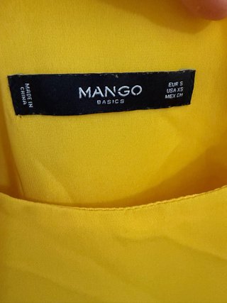 2 Blusas Amarillas Talla S
