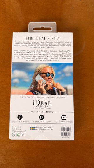 Funda iDeal of Sweden iPhone X / XS