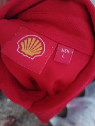 Polo sportivo Ferrari Shell taglia L