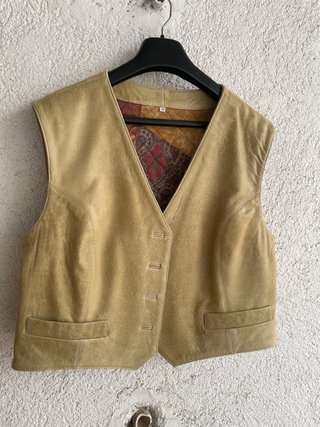 Chalecos de piel para mujer varios colores