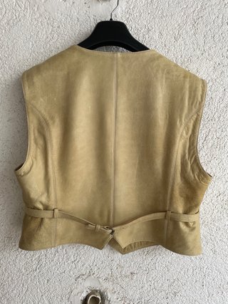Chalecos de piel para mujer varios colores