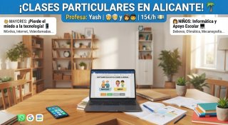 Clases de Informática Mayores y Niños en Alicante