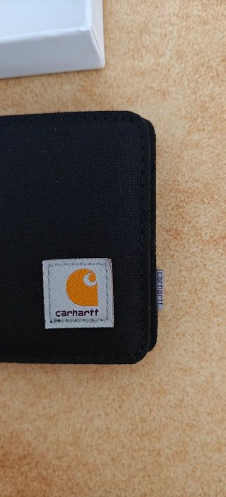 Cartera Carhartt Negra Nueva Con Caja