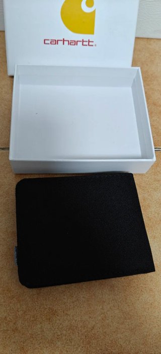 Cartera Carhartt Negra Nueva Con Caja