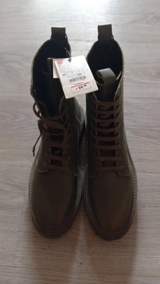 Botines Militares Verde Oliva