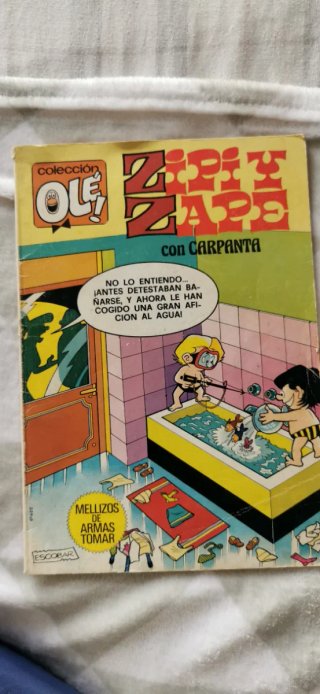 Zipi y Zape con Carpanta mellizos de armas tomar