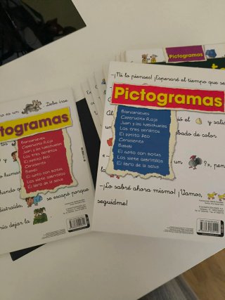 Colección libros pictogramas
