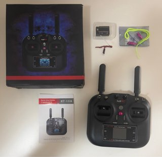 A estrenar: Emisora HotRC HT-10A + Receptor F-10A