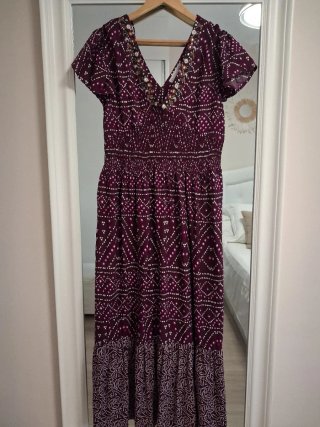 Vestido Largo Sfera Talla L