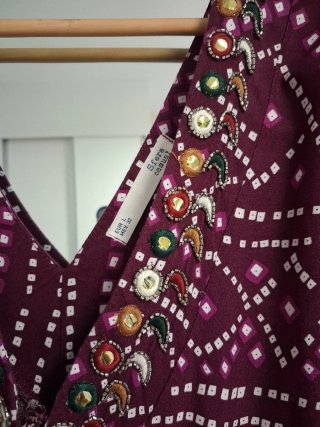Vestido Largo Sfera Talla L