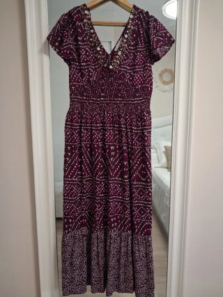 Vestido Largo Sfera Talla L