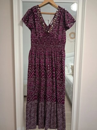 Vestido Largo Sfera Talla L