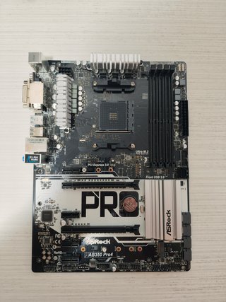 Placa Base ASRock AB350 Pro4 AM4 ATX